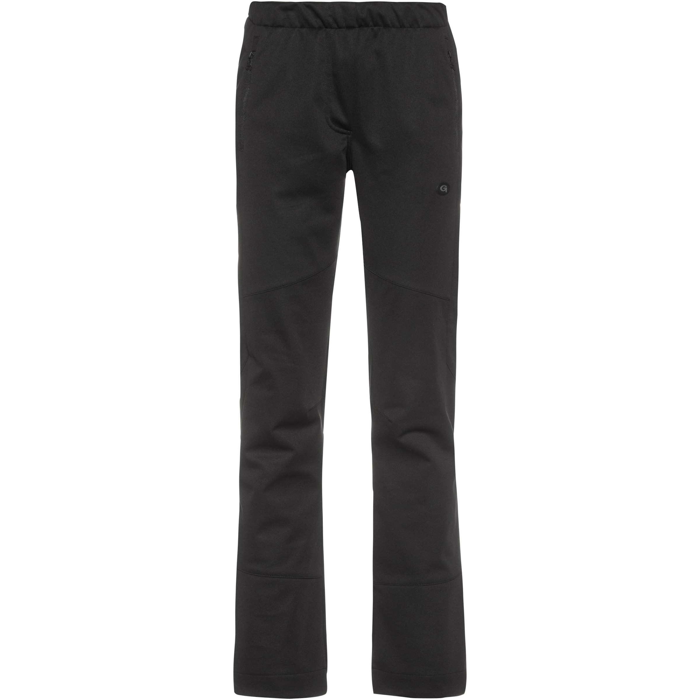 GONSO Regular Outdoorhose 'Riga 2' in Schwarz: Vorderseite
