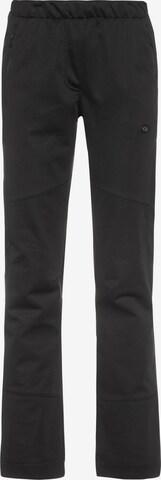 GONSO Regular Outdoor Pants 'Riga 2' in Black: front