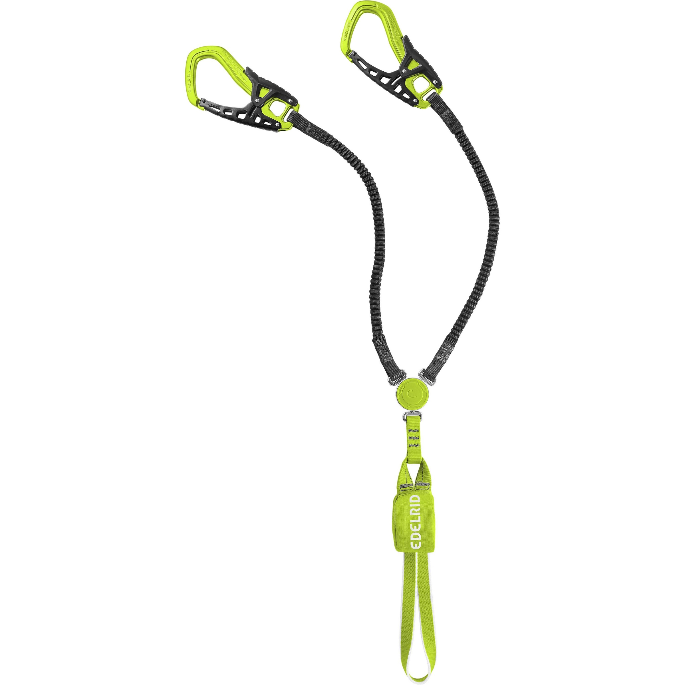 Edelrid Klettersteigset 'Comfort Tri' in Grün: Vorderseite