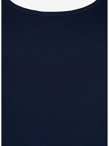 Zizzi Top in Blauw