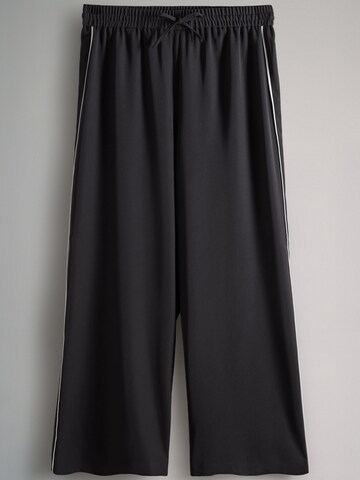 The Set Wide Leg Hose in Grün