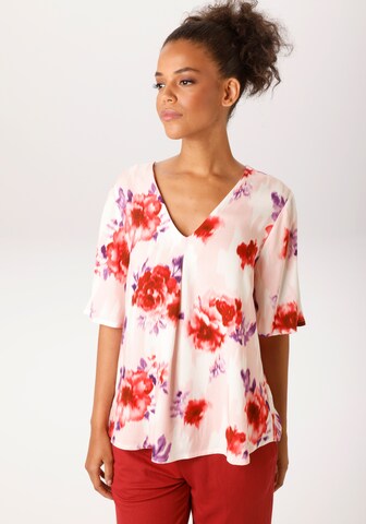 Aniston CASUAL Blouse in Pink: front