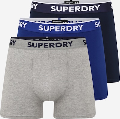 Superdry Boxershorts i blå / marinblå / gråmelerad, Produktvy