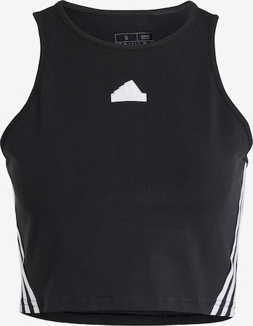 juoda ADIDAS SPORTSWEAR Sportiniai marškinėliai be rankovių 'Future Icons': priekis