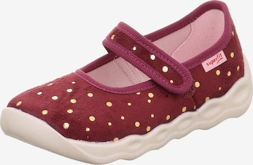SUPERFIT Slippers 'BUBBLE' in Red: front