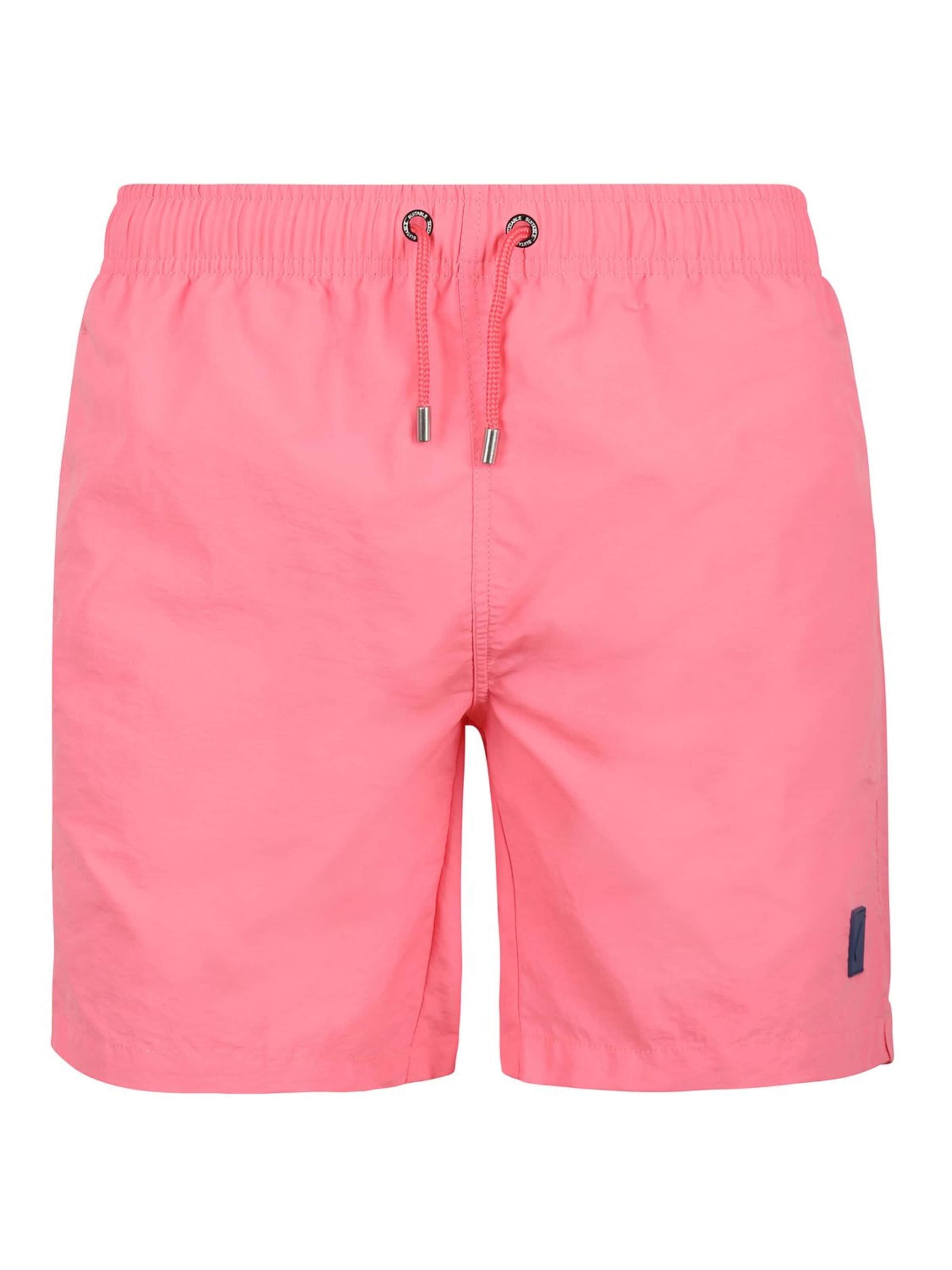 Suitable Board Shorts in Pink: front