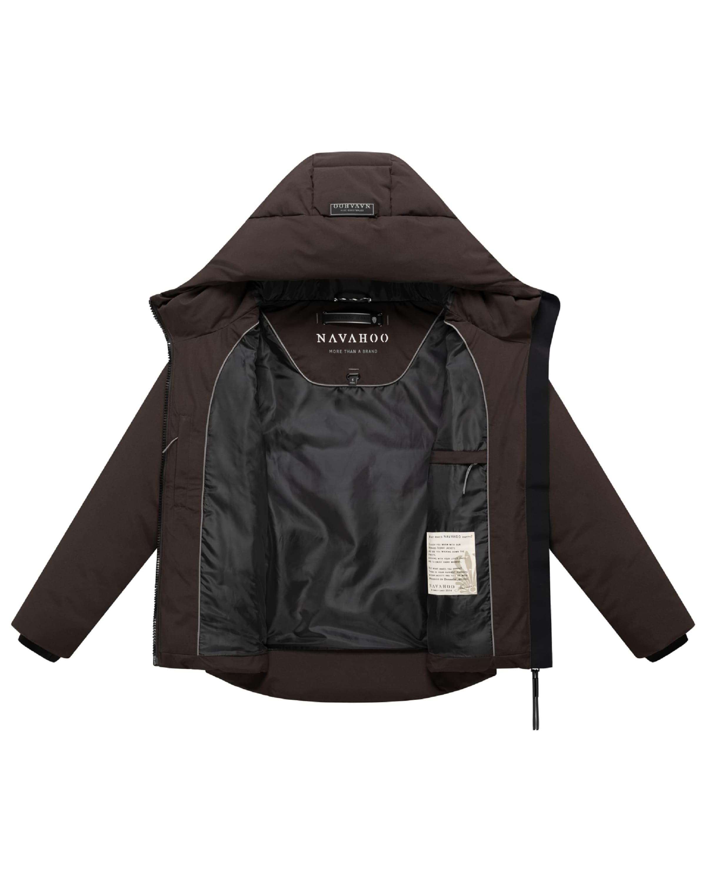 Veste fonctionnelle NAVAHOO en marron