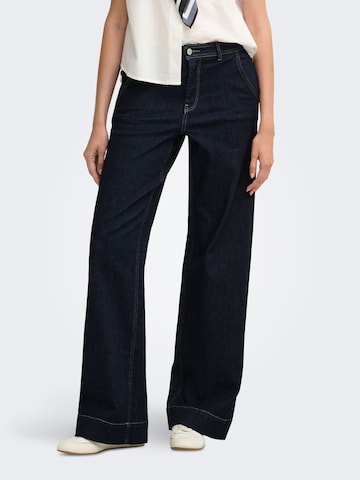 ONLY Wide leg Jeans 'ONLMadison' in Blue: front