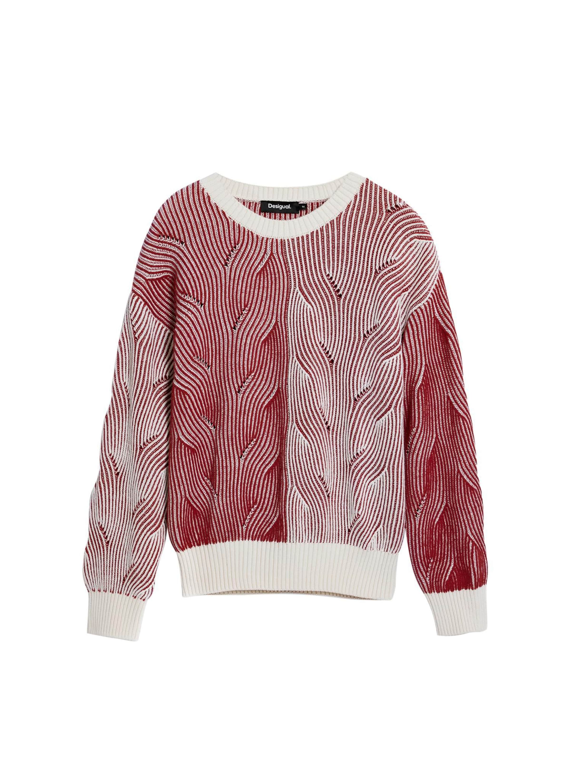 Desigual Pullover in Rot: Vorderseite