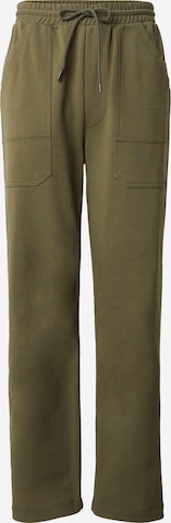 ABOUT YOU x Kevin Trapp Regular Pants 'Jonathan' in Green: front