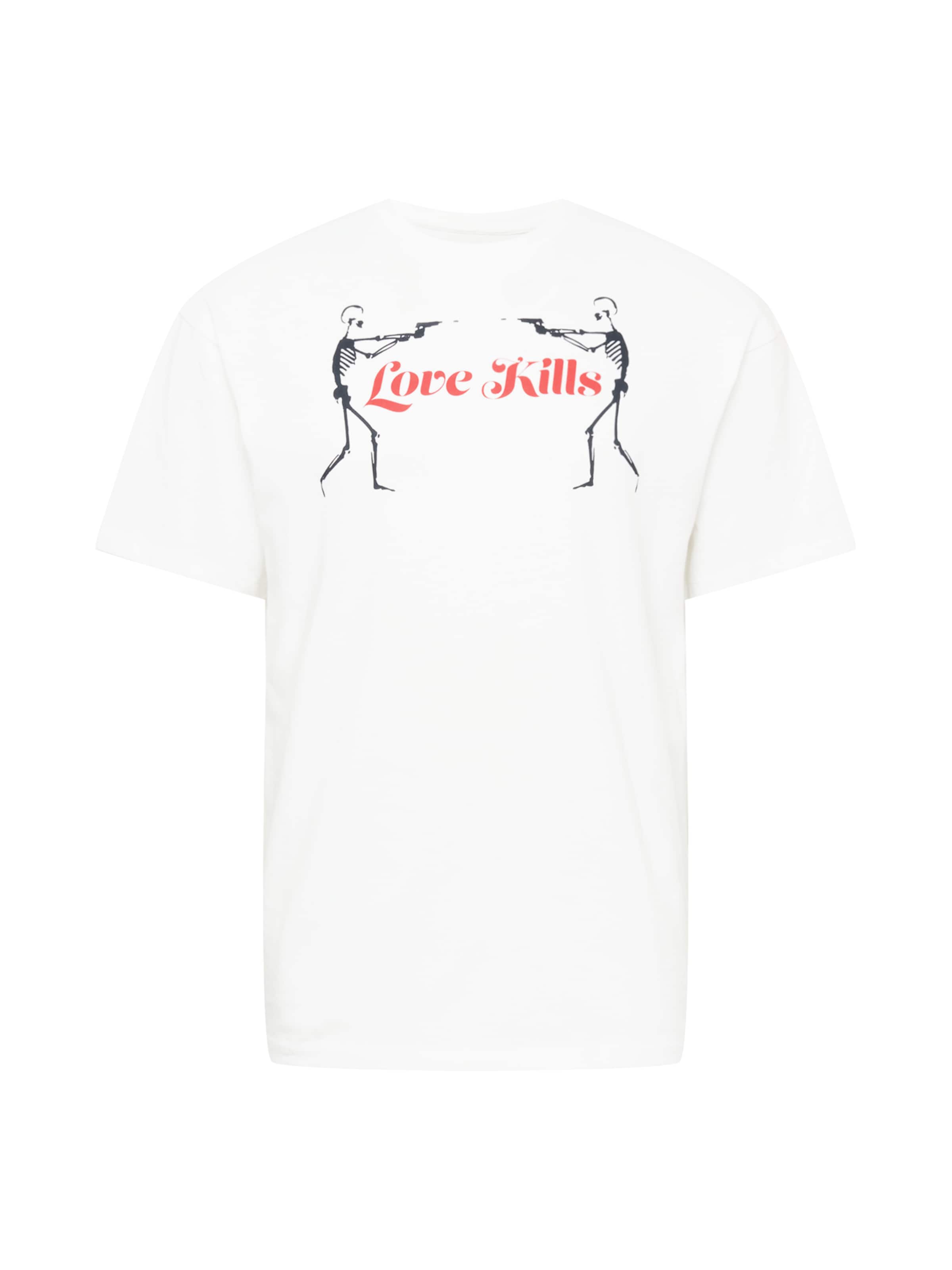 Maglietta 'Adlin' SHYX di colore rosso / nero / bianco, Visualizzazione prodotti