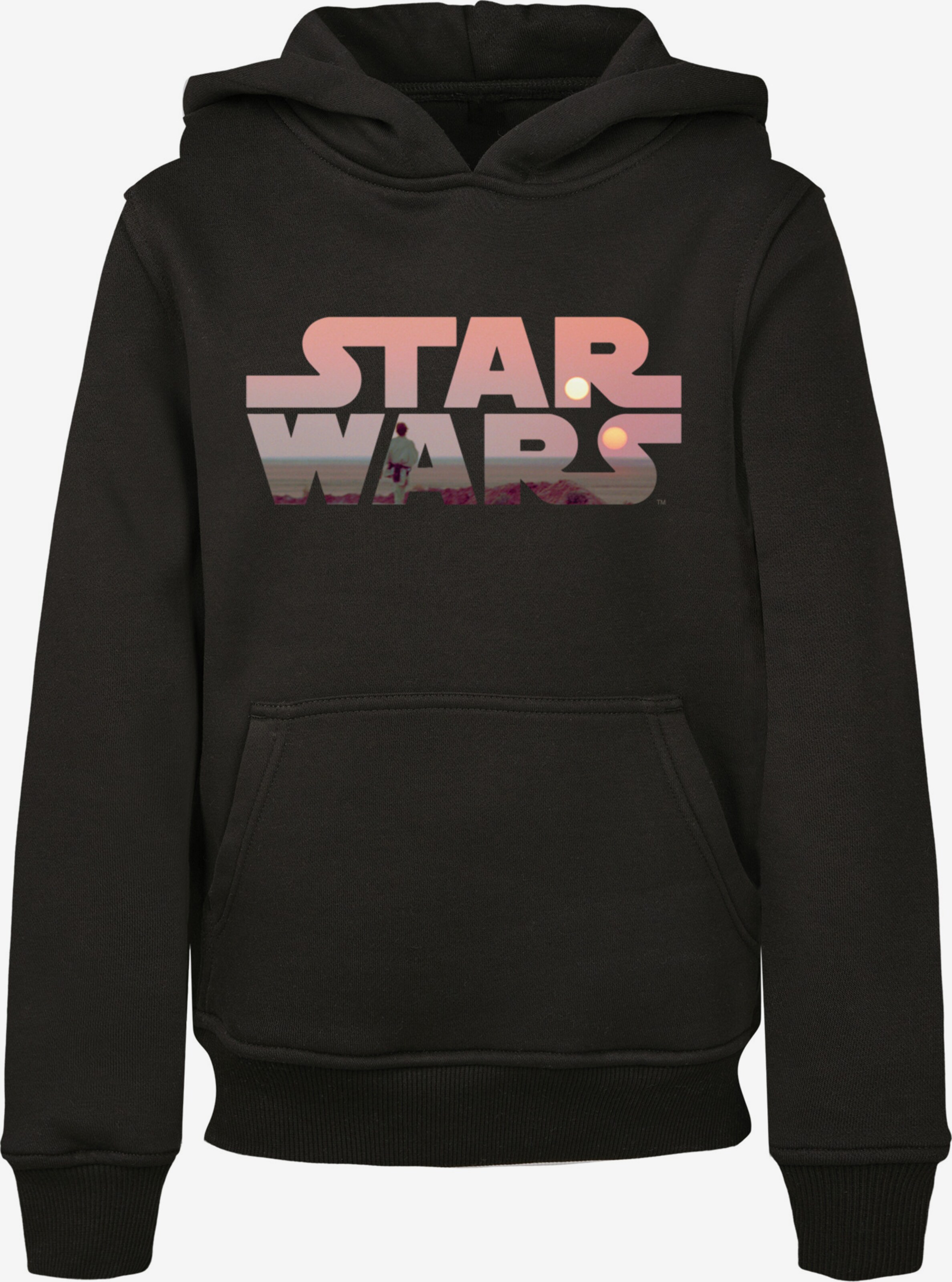 F4NT4STIC Sweatshirt 'Star Wars Tatooine Logo' in Schwarz | ABOUT YOU