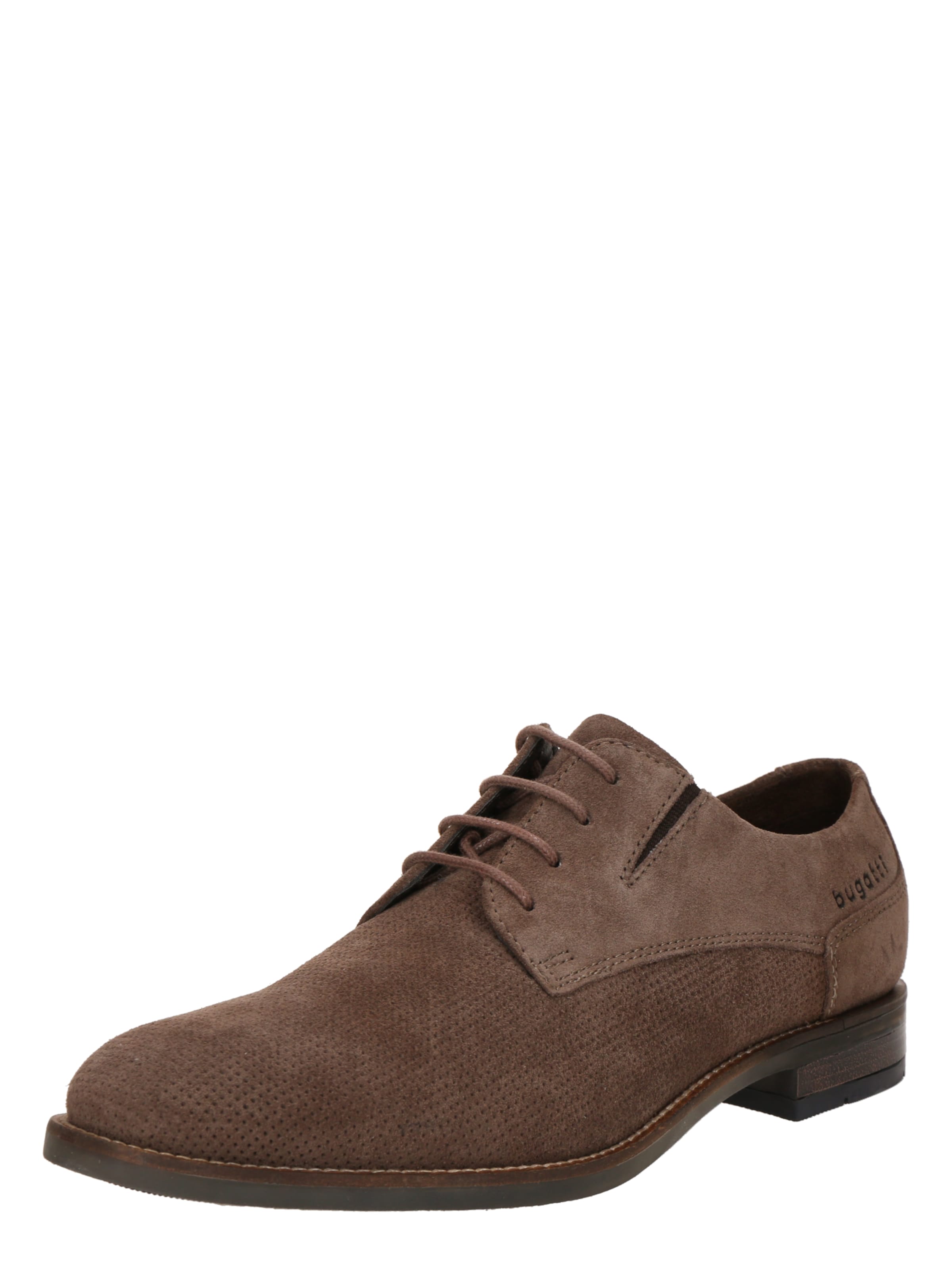 bugatti Δετό παπούτσι σε γκρι: μπροστά