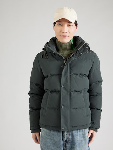 Superdry Winter jacket 'Everest' in Green: front