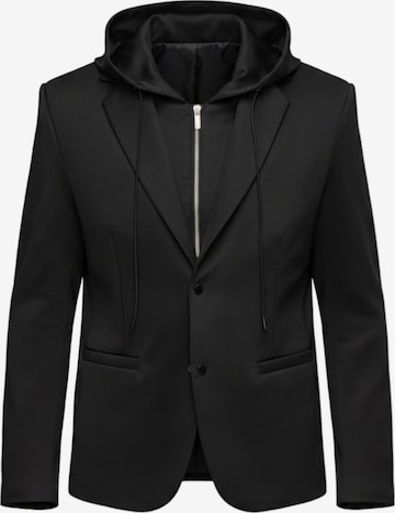 Ombre Regular fit Blazer in Black: front