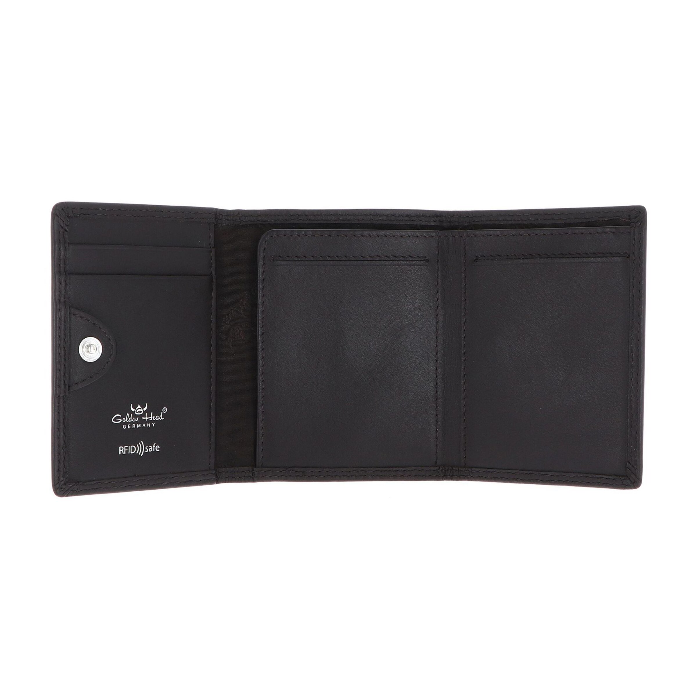 GOLDEN HEAD Wallet 'Polo' in Brown