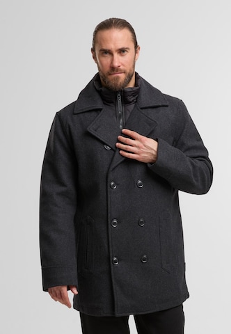 INDICODE JEANS Winter Coat 'Lunillo' in Grey