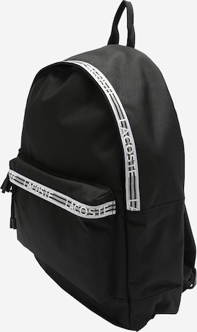 LACOSTE Backpack 'Neocroc' in Black: front
