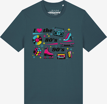 T-Shirt '80s Love' Watapparel en vert : devant