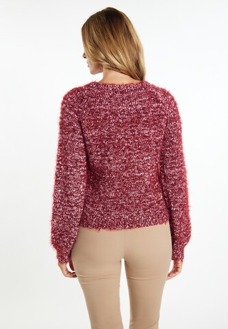 Usha - Pullover 'Lurea' em vermelho