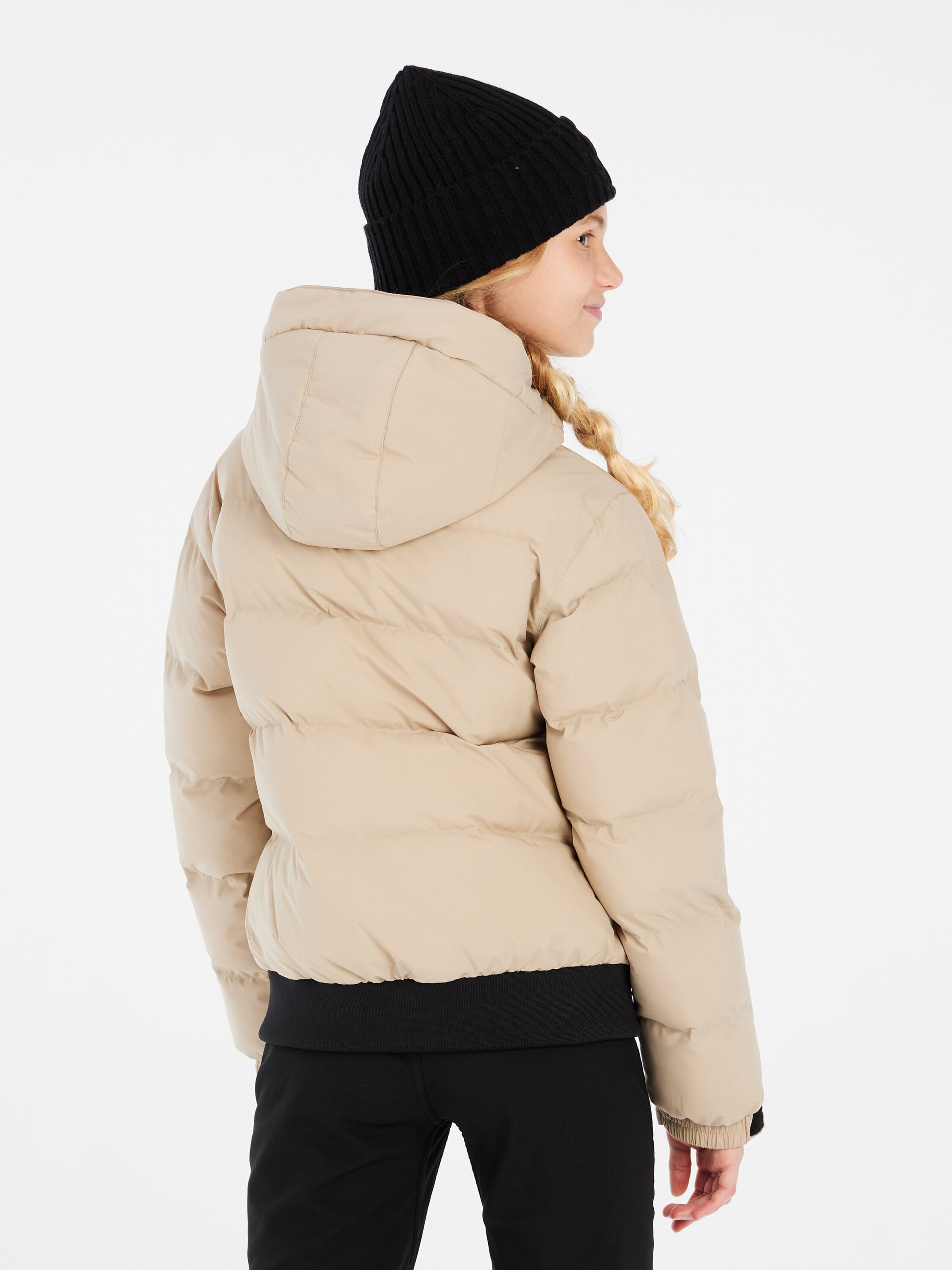 PROTEST Athletic Jacket 'PRTELINY JR' in Brown
