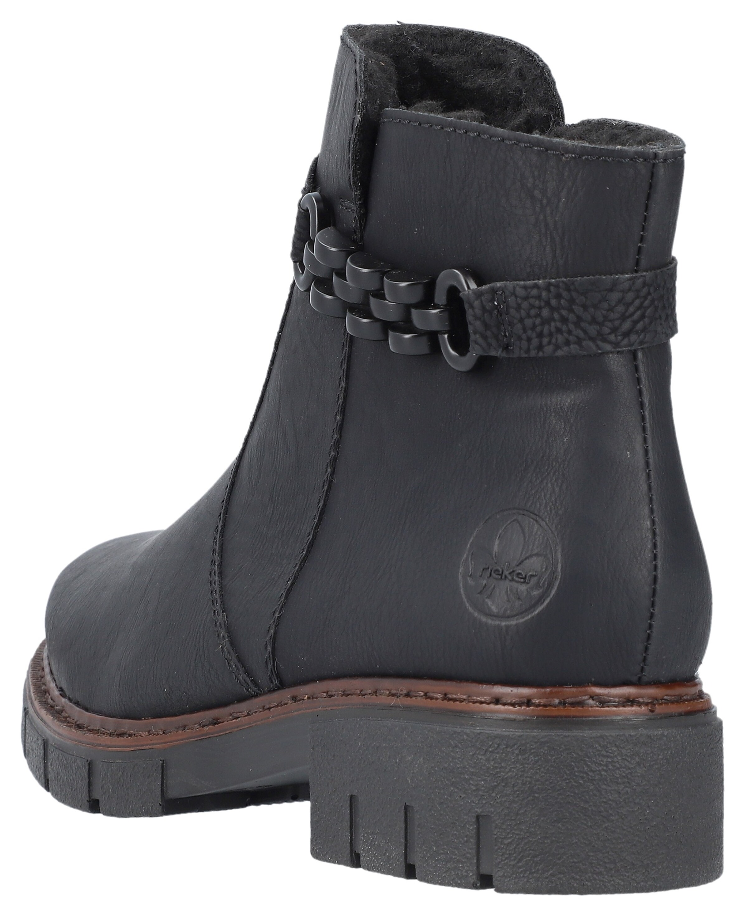 melns Rieker Puszābaki