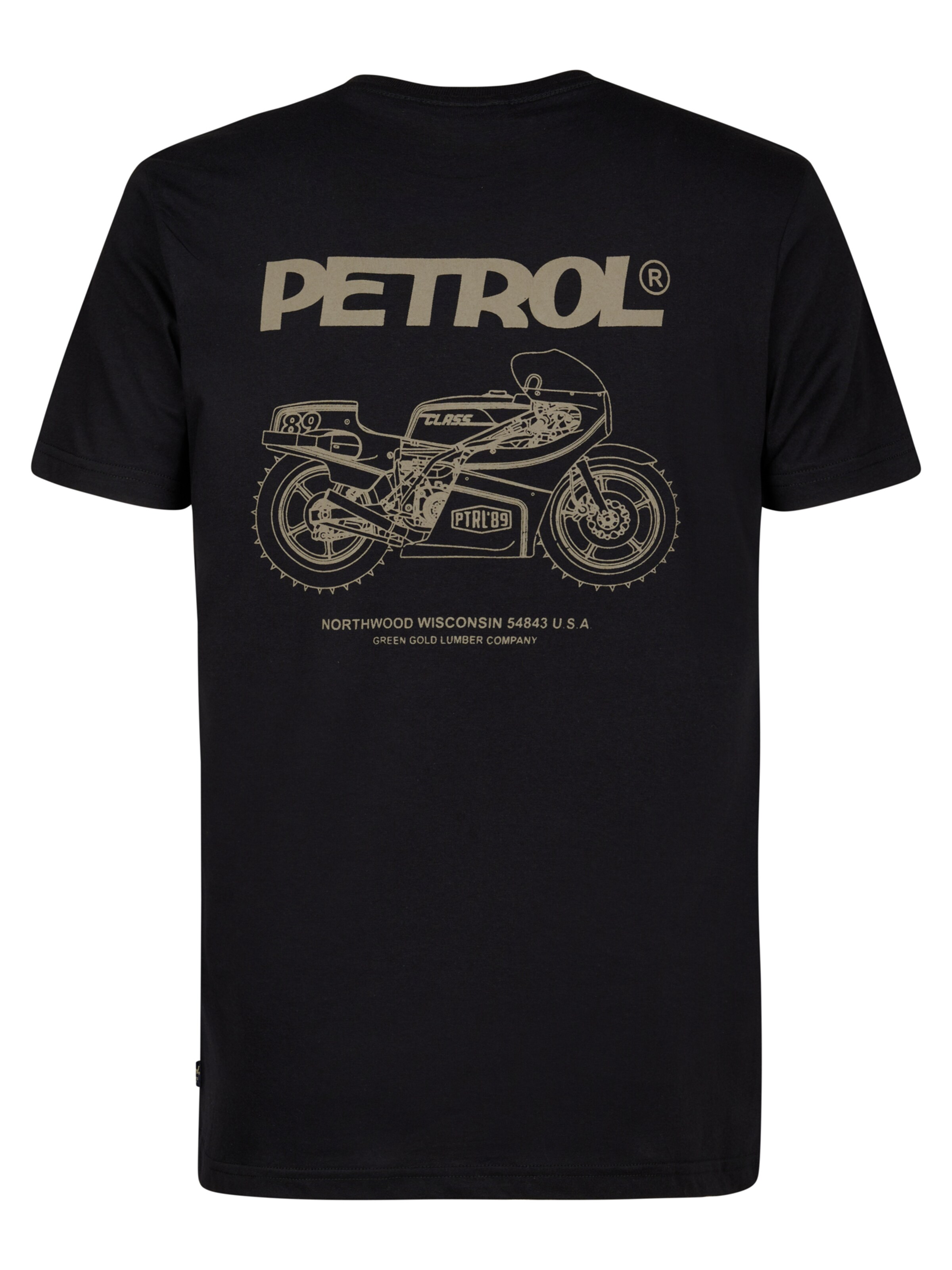 T-Shirt Petrol Industries en noir
