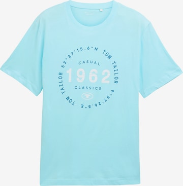 T-Shirt TOM TAILOR en vert : devant