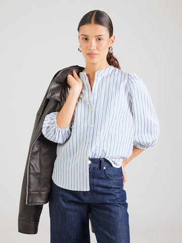 SECOND FEMALE Blouse 'Serifa' in Blauw: voorkant