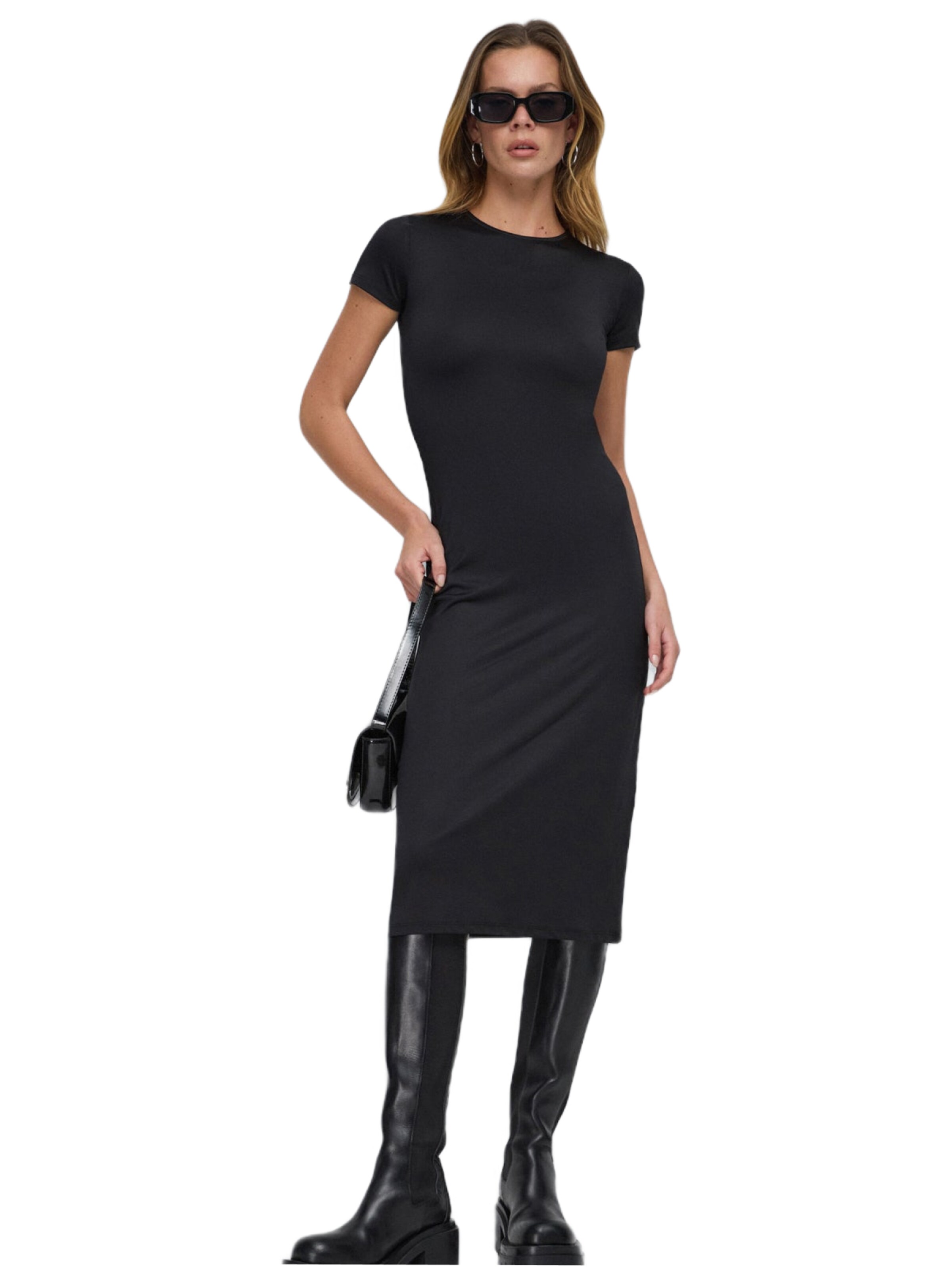 Robe No Matter What en noir : devant