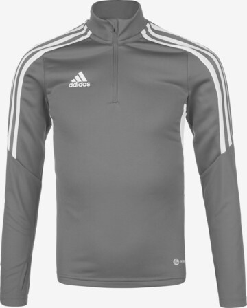 ADIDAS PERFORMANCE Sportsweatshirt 'Condivo 22' in Grau: predná strana