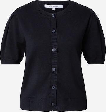 Soft Rebels Knit cardigan 'SRMarla' in Black: front