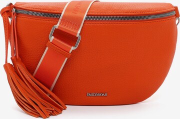 Emily & Noah Crossbody Bag in Orange: front