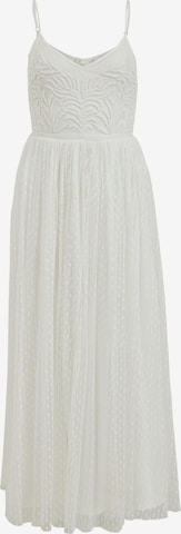 VILA Společenské šaty 'Milia' – bílá: přední strana