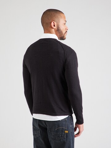 JACK & JONES Sweater 'JJEBreeze' in Black