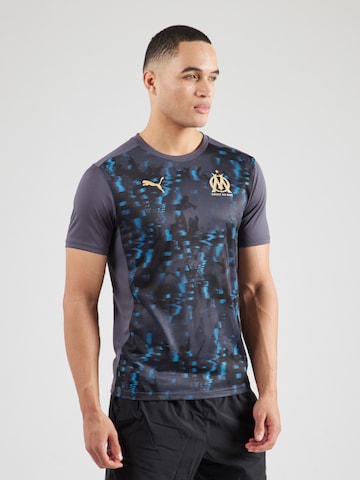 PUMA - Camisola de futebol 'Olympique De Marseille' em cinzento: frente