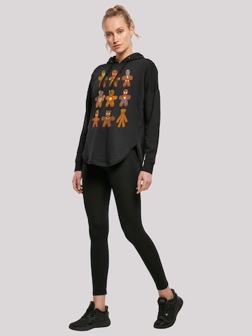 F4NT4STIC Sweatshirt in Zwart