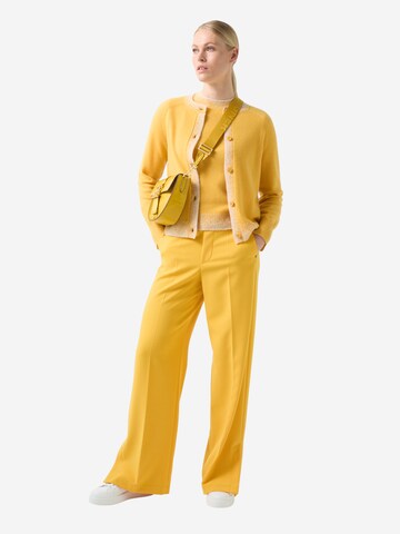 BOGNER Knit cardigan 'Lauren' in Yellow