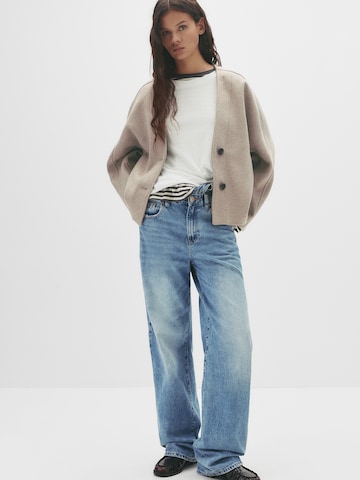 Pull&Bear Between-Season Jacket in Beige: front