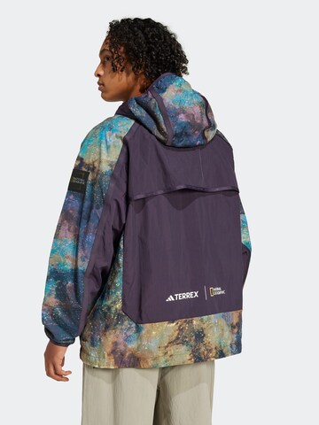 Giacca per outdoor 'National Geographic' di ADIDAS TERREX in lilla