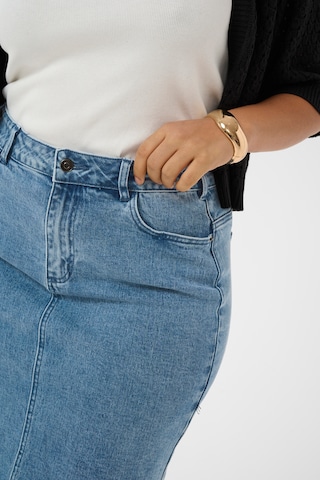 KAFFE CURVE Rok 'KCvaleri' in Blauw