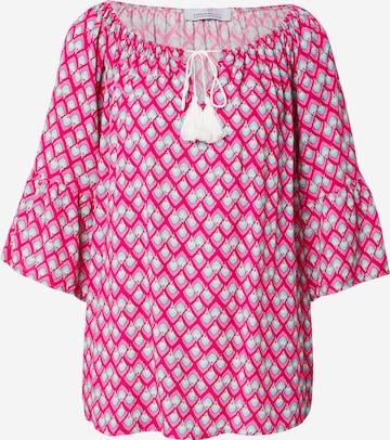 Zwillingsherz Blouse 'Victoria' in Pink: front