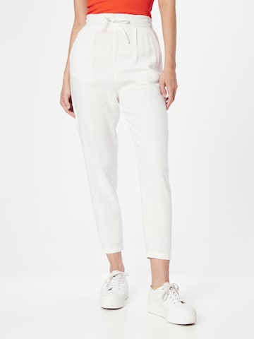 Denim Project Tapered Pants 'Tilde' in White: front