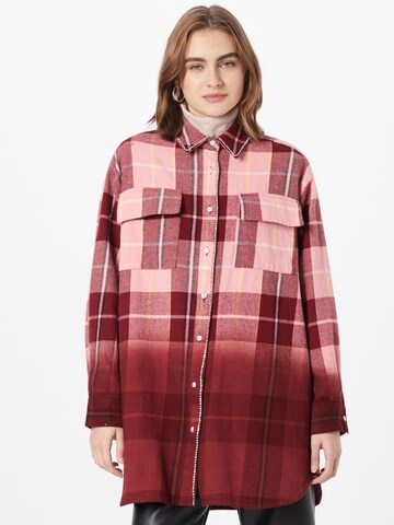 River Island Blouse in Roze: voorkant