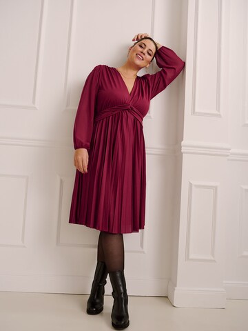 Robe 'Isa' Guido Maria Kretschmer Curvy en rouge