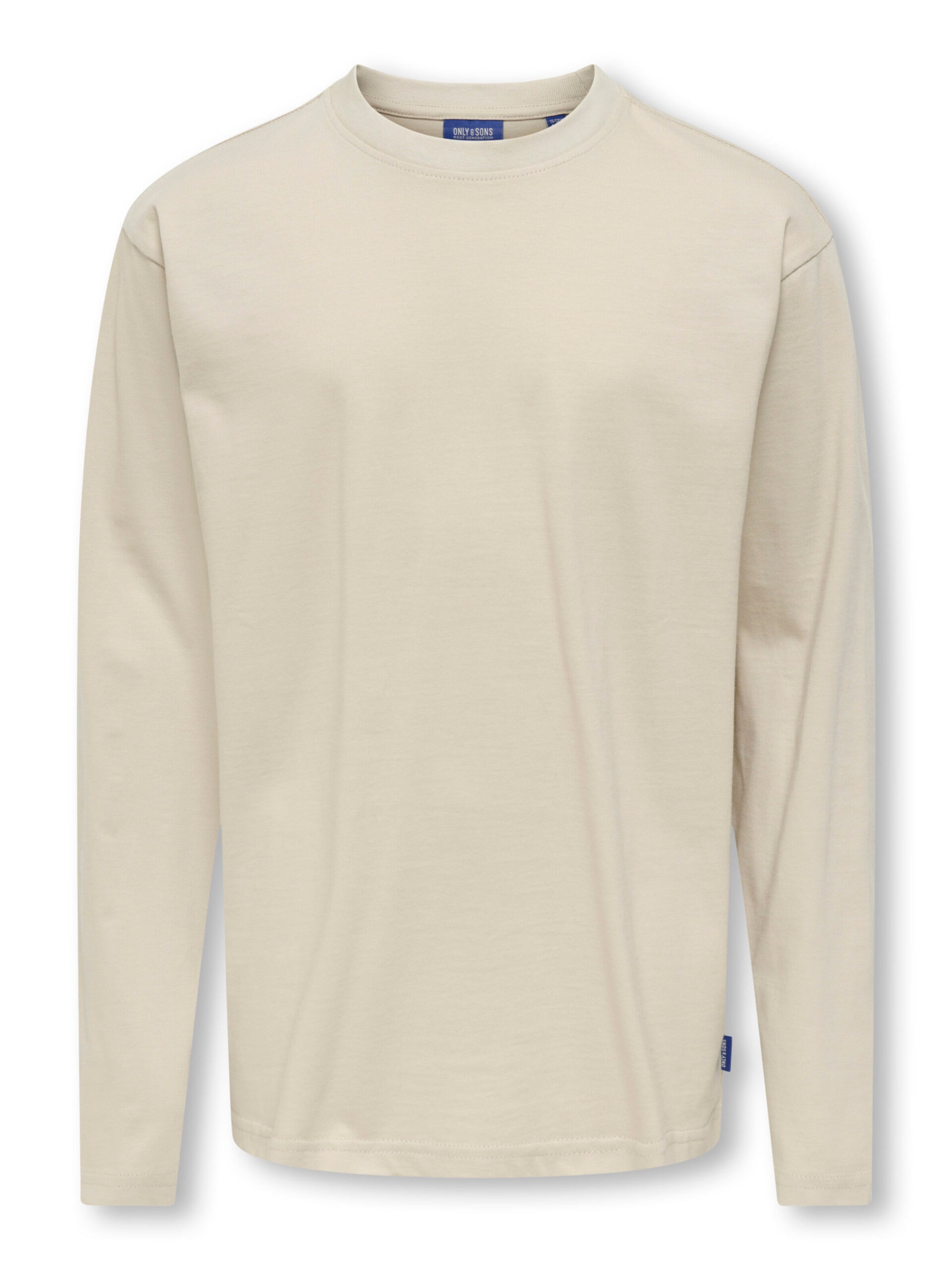 ONLY Sweatshirt in Beige: front