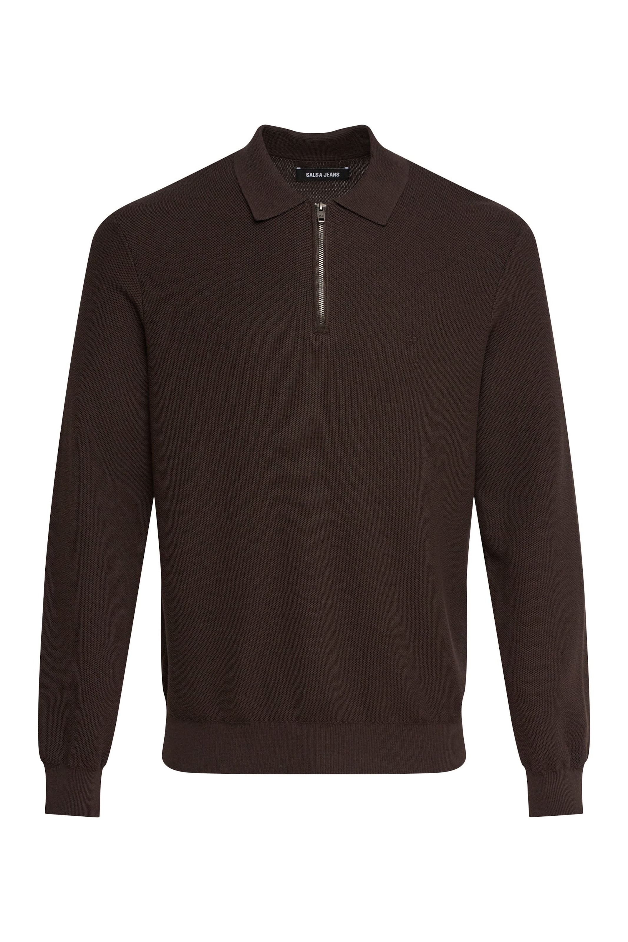 Salsa Jeans Sweater in Brown: front