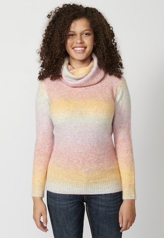 KOROSHI Sweater in Mixed colors: front
