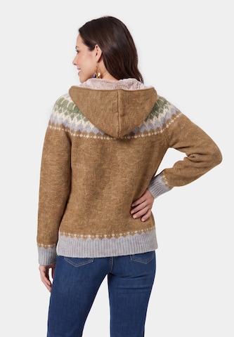 Cardigan 'Western Country' usha FESTIVAL en marron