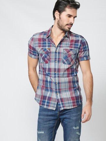 Regular fit Camicia di KOROSHI in rosso